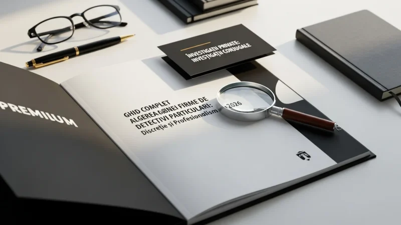 Ghid Complet pentru Alegerea unei Firme de Detectivi Particulari: Discreție și Profesionalism în 2026