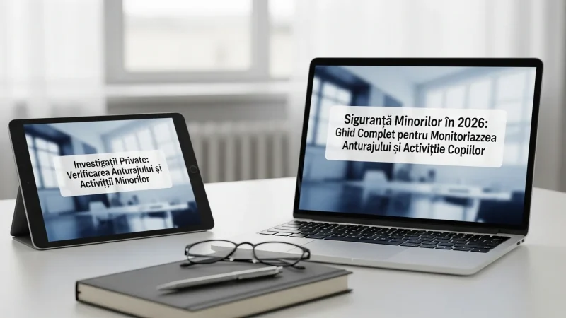 Siguranța Minorilor în 2026: Ghid Complet pentru Monitorizarea Anturajului și Activității Copiilor