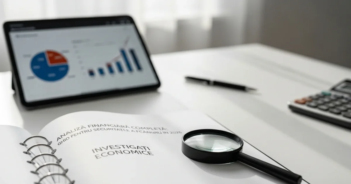Analiza Financiara Completa: Ghid pentru Securitatea Afacerilor in 2026
